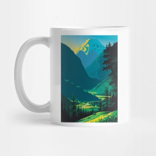 Valley View of a National Park Mug